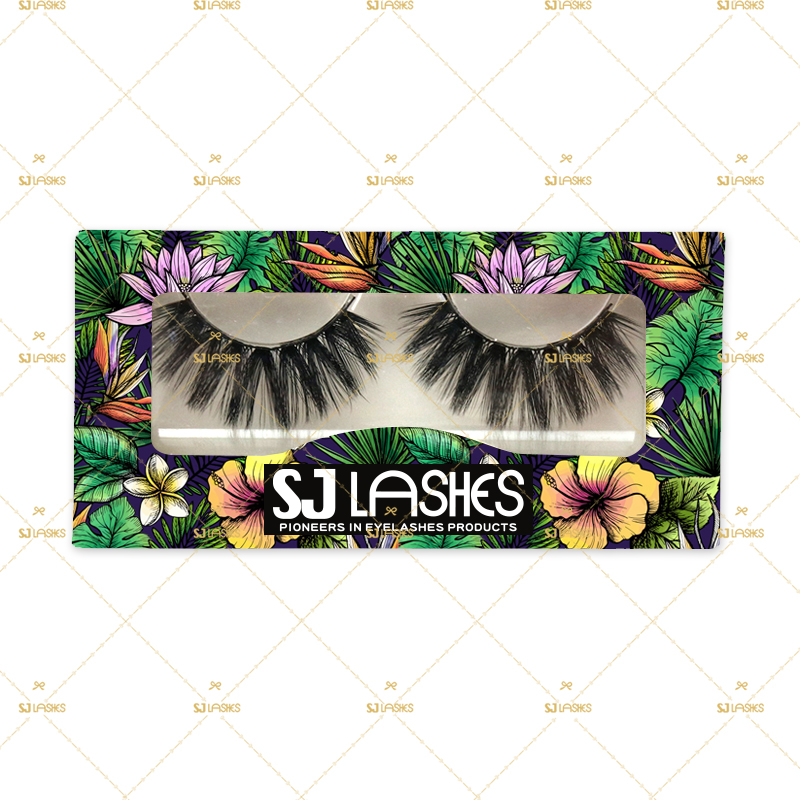 Paper Lash Box with Private Label Design Service #SSZH23