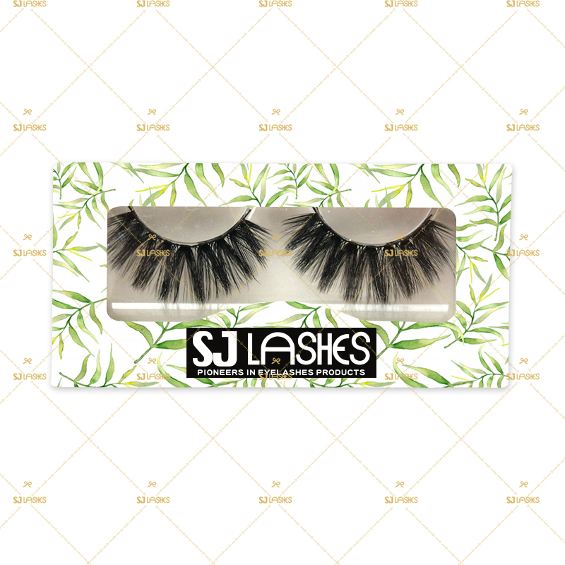 Paper Lash Box with Private Label Design Service #SSZH24