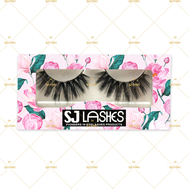 Paper Lash Box with Private Label Design Service #SSZH27