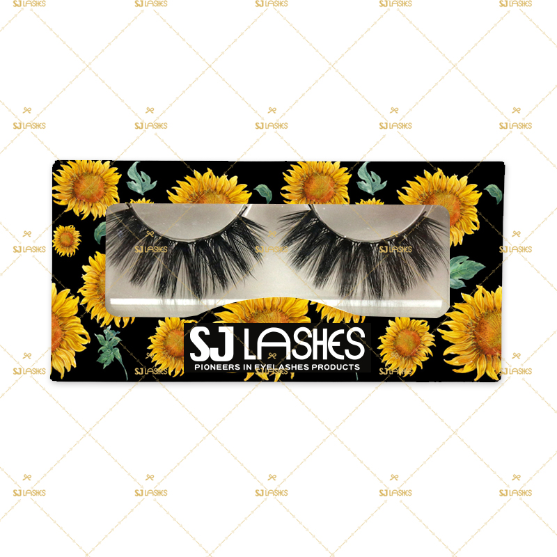 Paper Lash Box with Private Label Design Service #SSZH27