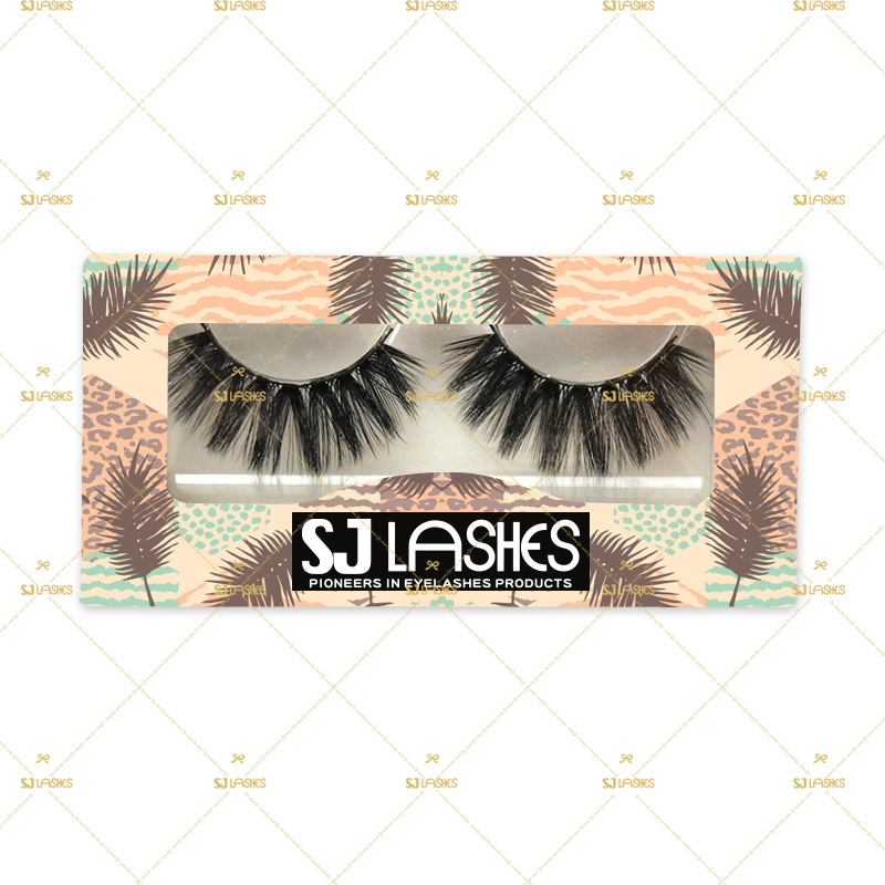 Paper Lash Box with Private Label Design Service #SSZW24