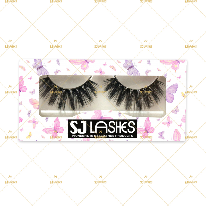 Paper Lash Box with Private Label Design Service #SSZU01