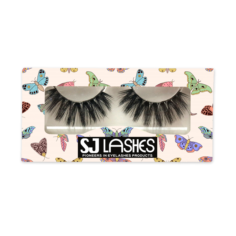 Paper Lash Box with Private Label Design Service #SSZU02