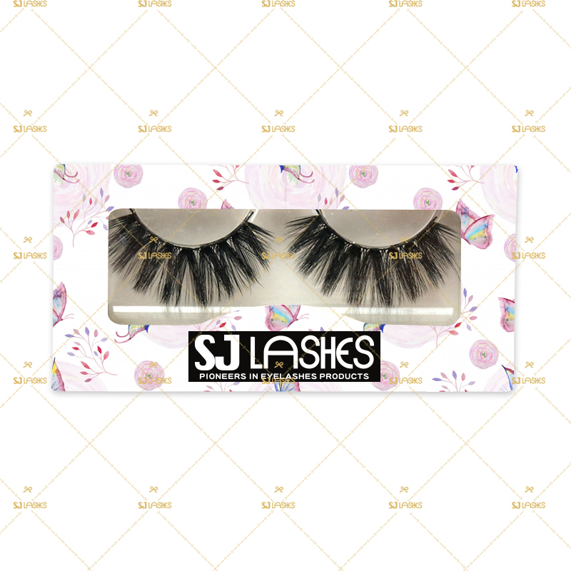 Paper Lash Box with Private Label Design Service #SSZU02