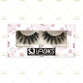 Paper Lash Box with Private Label Design Service #SSZU02