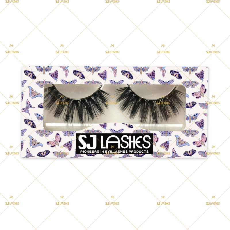 Paper Lash Box with Private Label Design Service #SSZU03