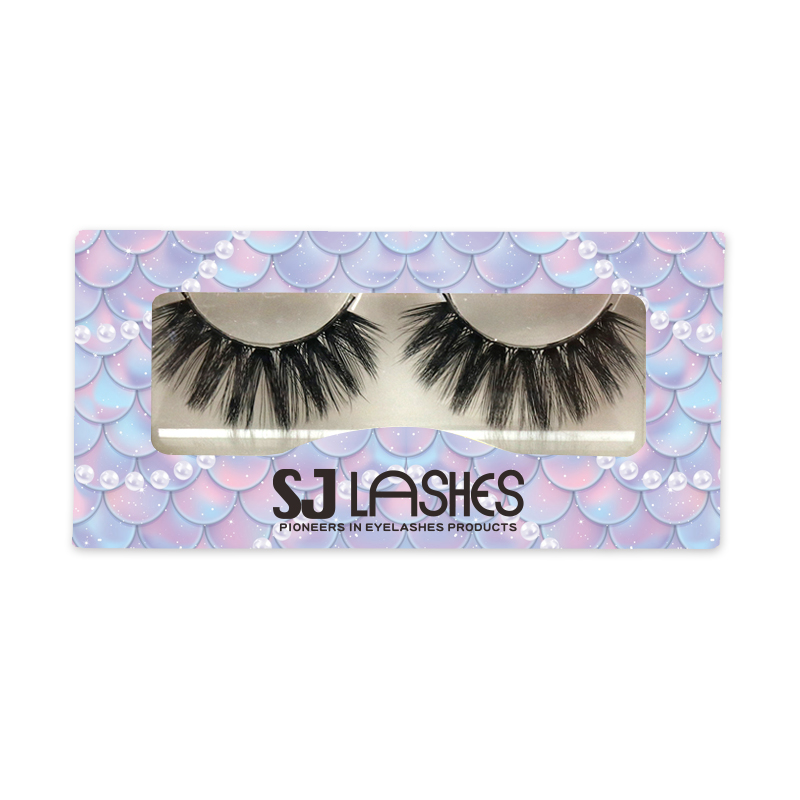 Paper Lash Box with Private Label Design Service #SSZR01