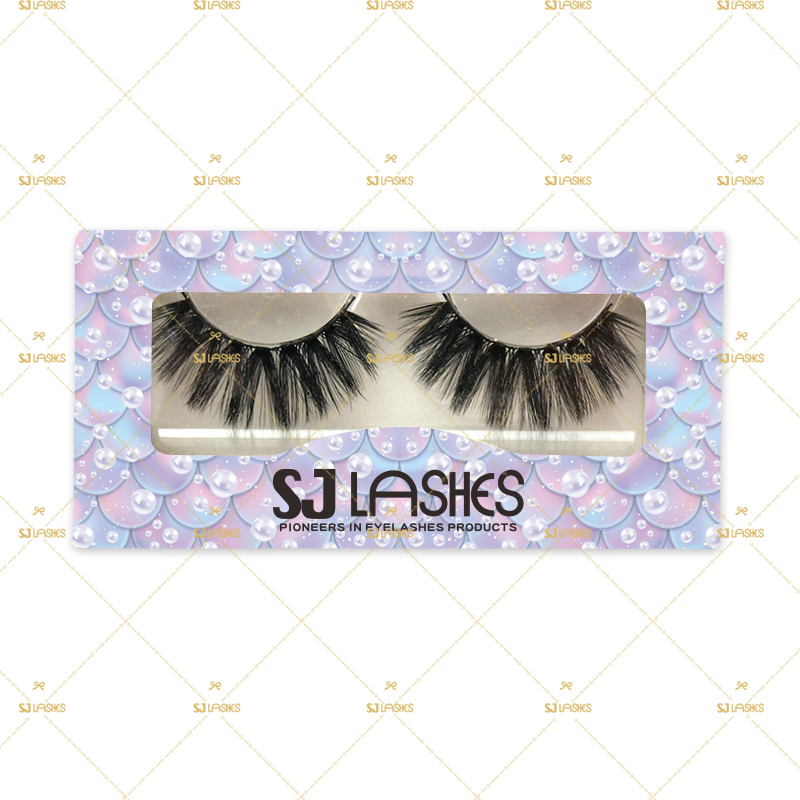 Paper Lash Box with Private Label Design Service #SSZR01