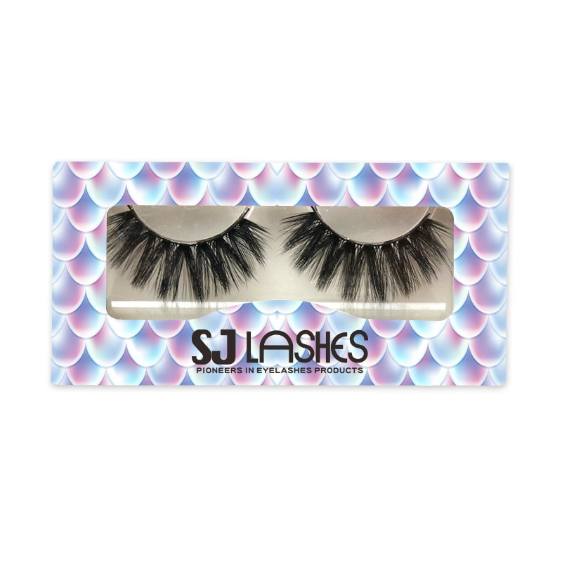 Paper Lash Box with Private Label Design Service #SSZR03