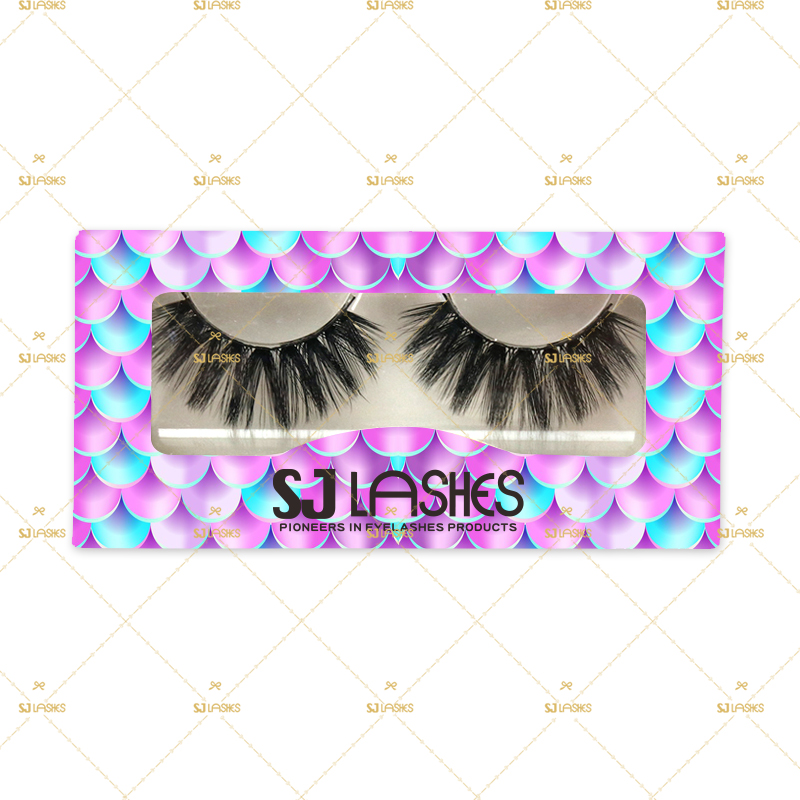 Paper Lash Box with Private Label Design Service #SSZR03