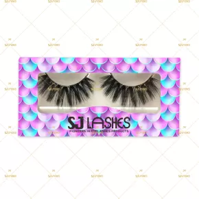 Paper Lash Box with Private Label Design Service #SSZR03