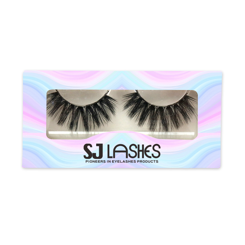 Paper Lash Box with Private Label Design Service #SSZR04