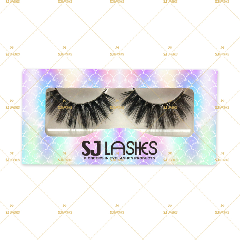 Paper Lash Box with Private Label Design Service #SSZR04