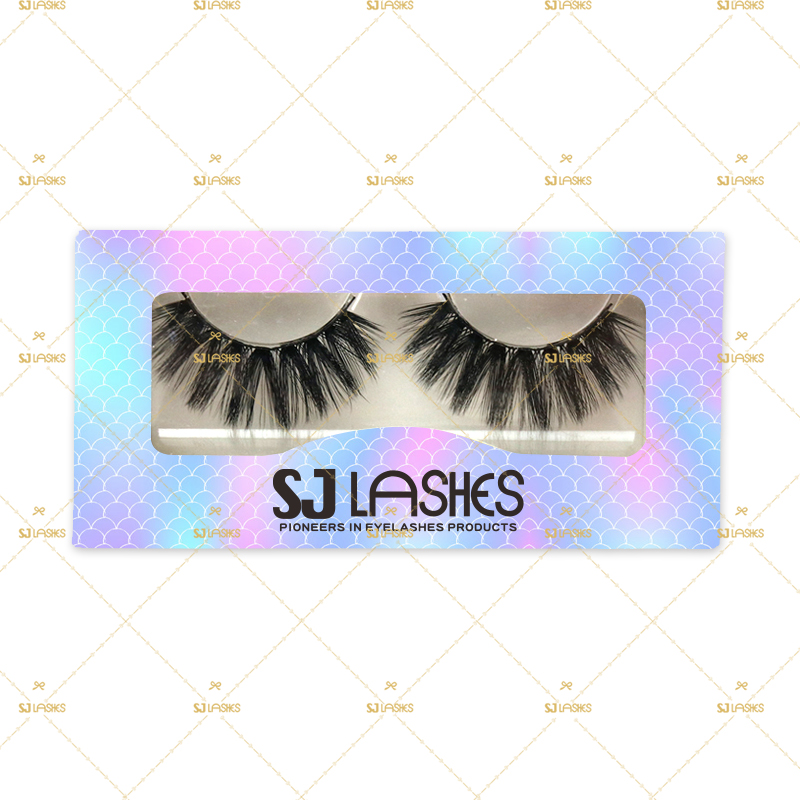 Paper Lash Box with Private Label Design Service #SSZR04