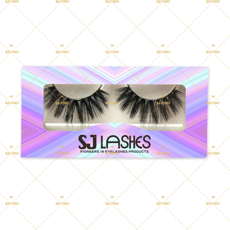 Paper Lash Box with Private Label Design Service #SSZR04