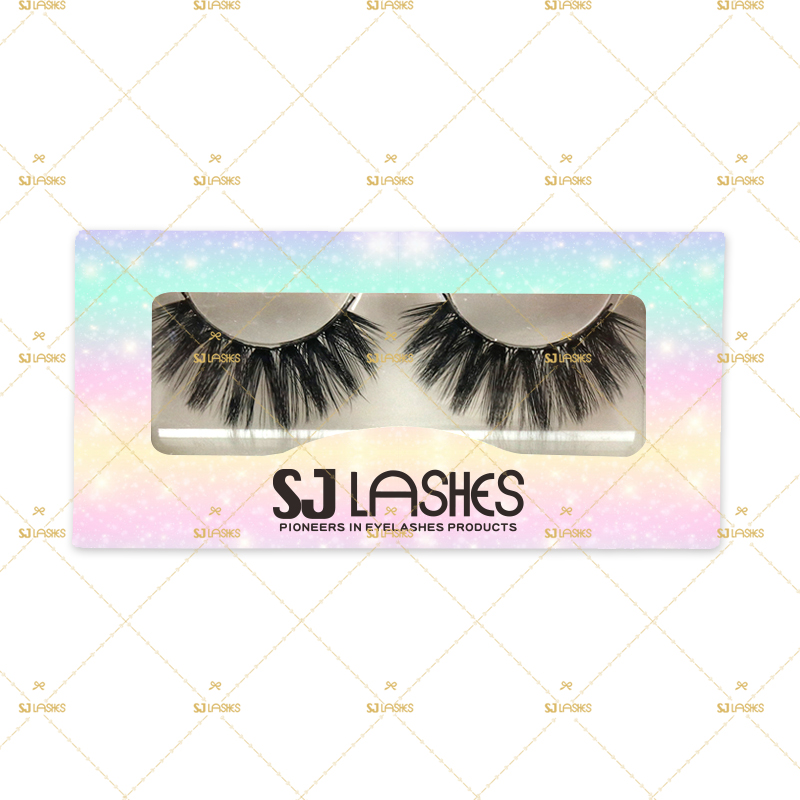 Paper Lash Box with Private Label Design Service #SSZR05