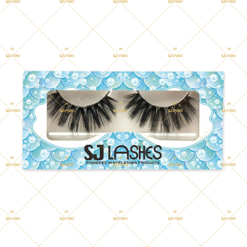 Paper Lash Box with Private Label Design Service #SSZR05