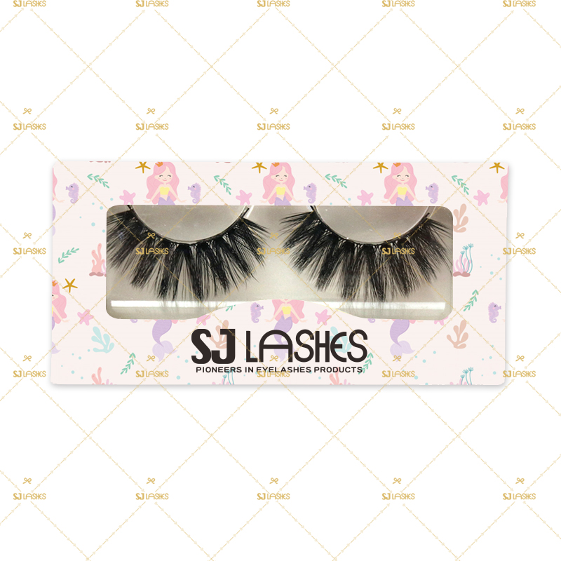 Paper Lash Box with Private Label Design Service #SSZR06