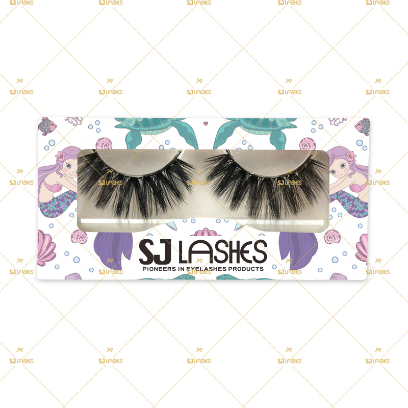 Paper Lash Box with Private Label Design Service #SSZR06