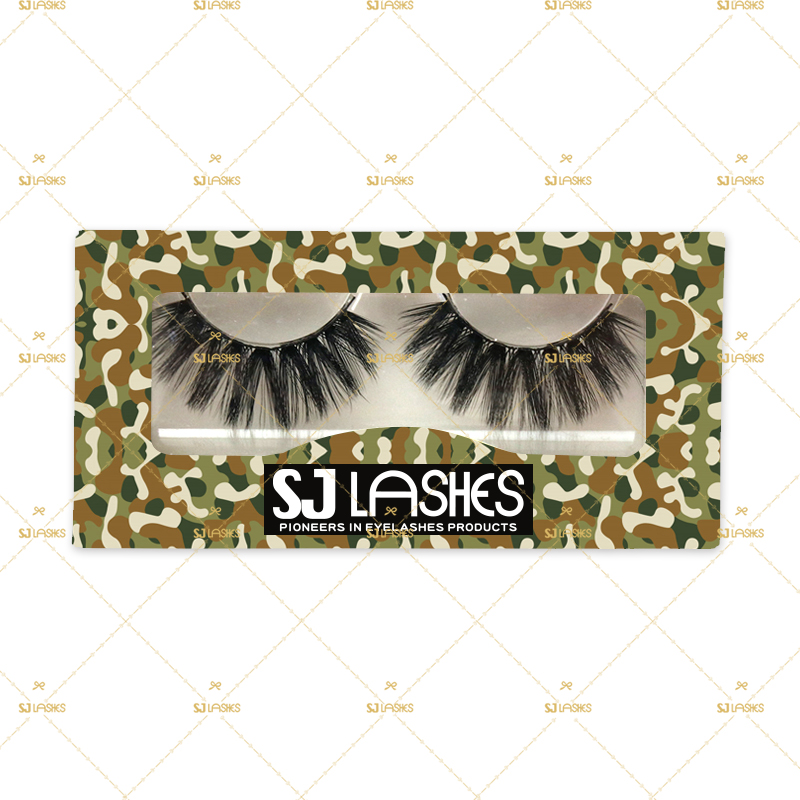 Paper Lash Box with Private Label Design Service #SSZM01