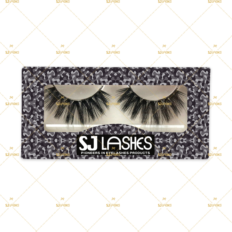 Paper Lash Box with Private Label Design Service #SSZM03