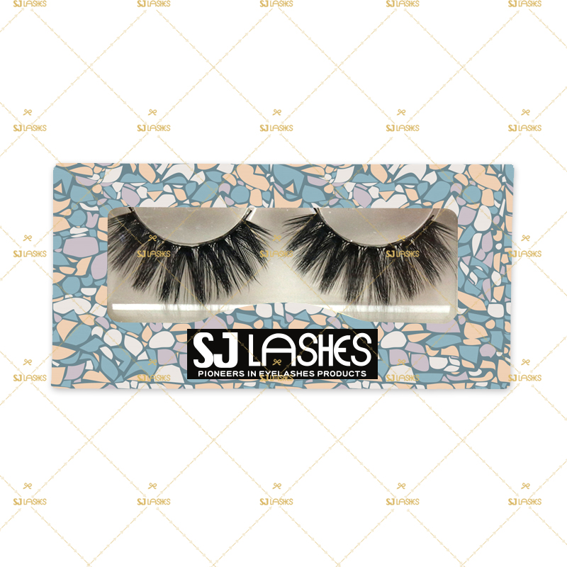 Paper Lash Box with Private Label Design Service #SSZM04