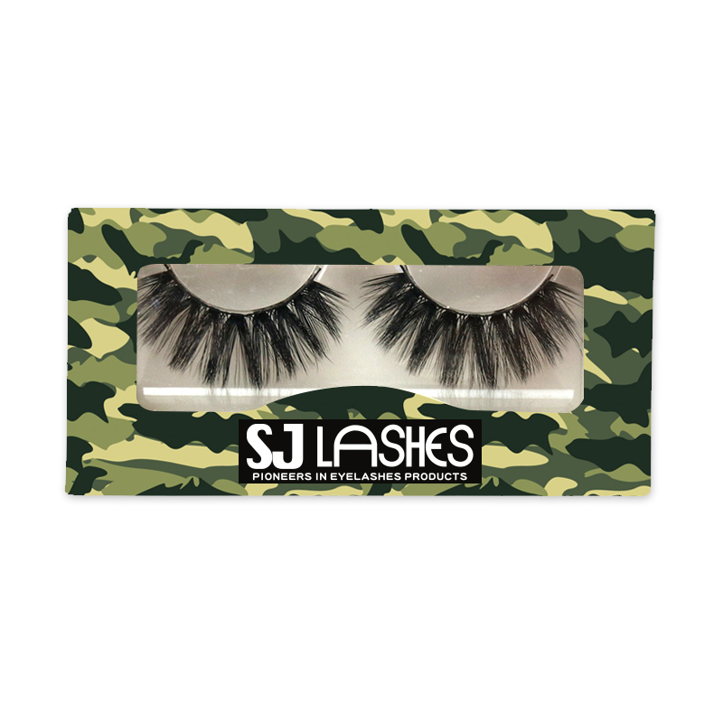 Paper Lash Box with Private Label Design Service #SSZM05