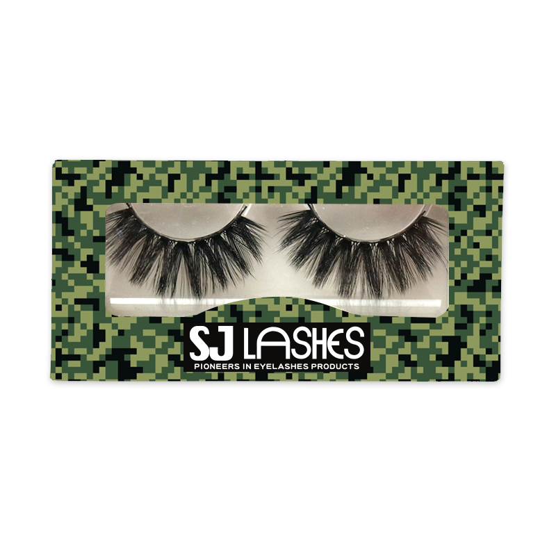 Paper Lash Box with Private Label Design Service #SSZM06