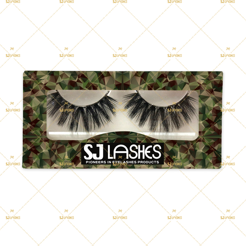 Paper Lash Box with Private Label Design Service #SSZM06