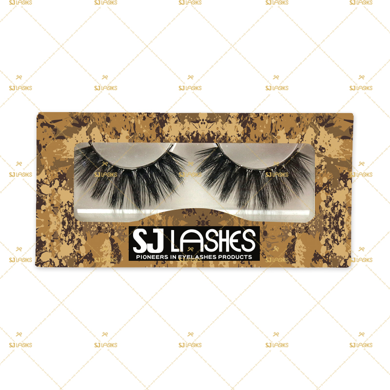 Paper Lash Box with Private Label Design Service #SSZM08