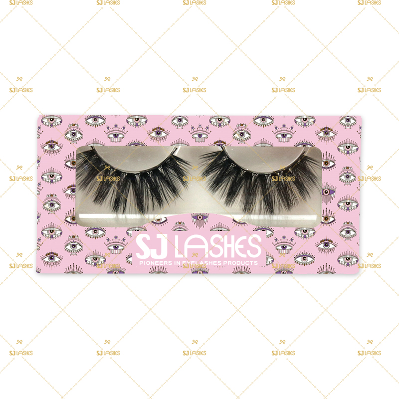 Paper Lash Box with Private Label Design Service #SSZA01