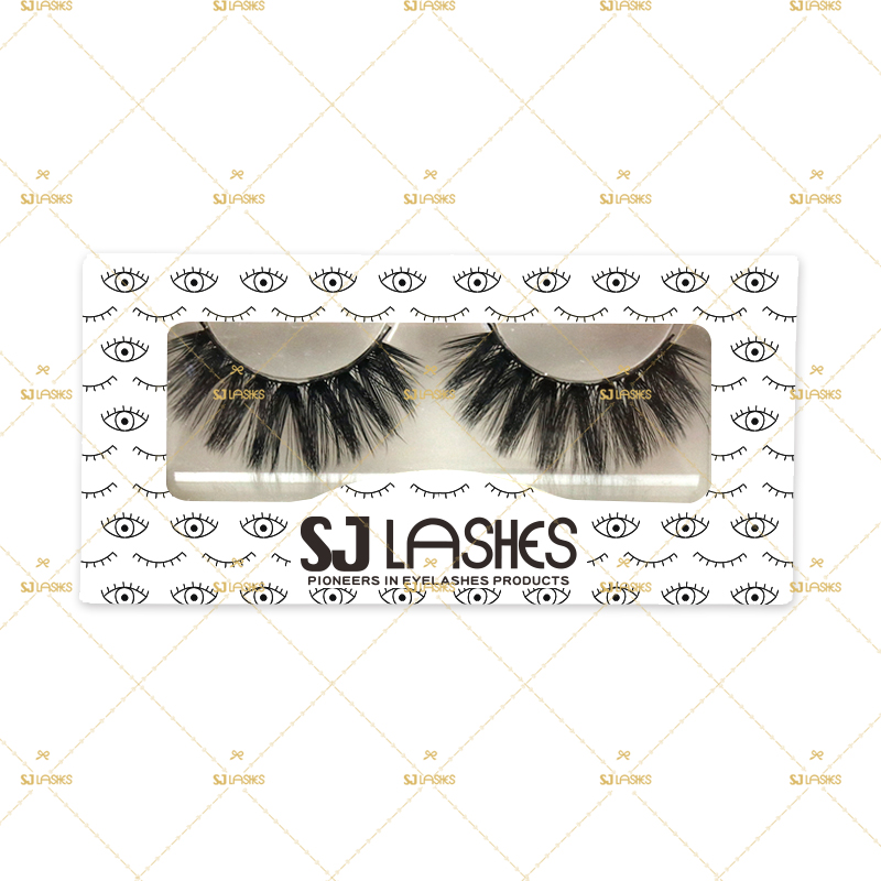 Paper Lash Box with Private Label Design Service #SSZA03