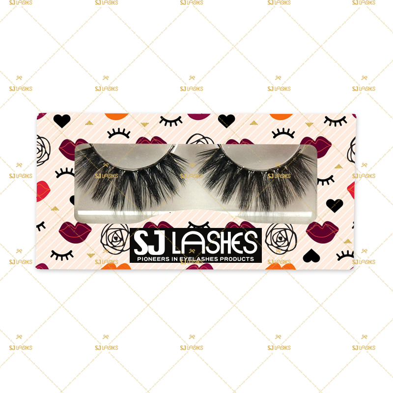 Paper Lash Box with Private Label Design Service #SSZA04