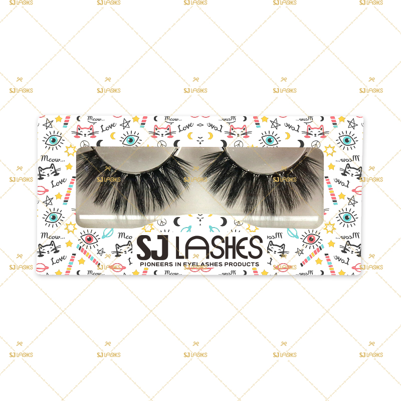 Paper Lash Box with Private Label Design Service #SSZA05