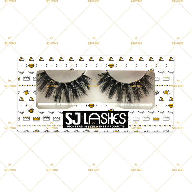 Paper Lash Box with Private Label Design Service #SSZA05