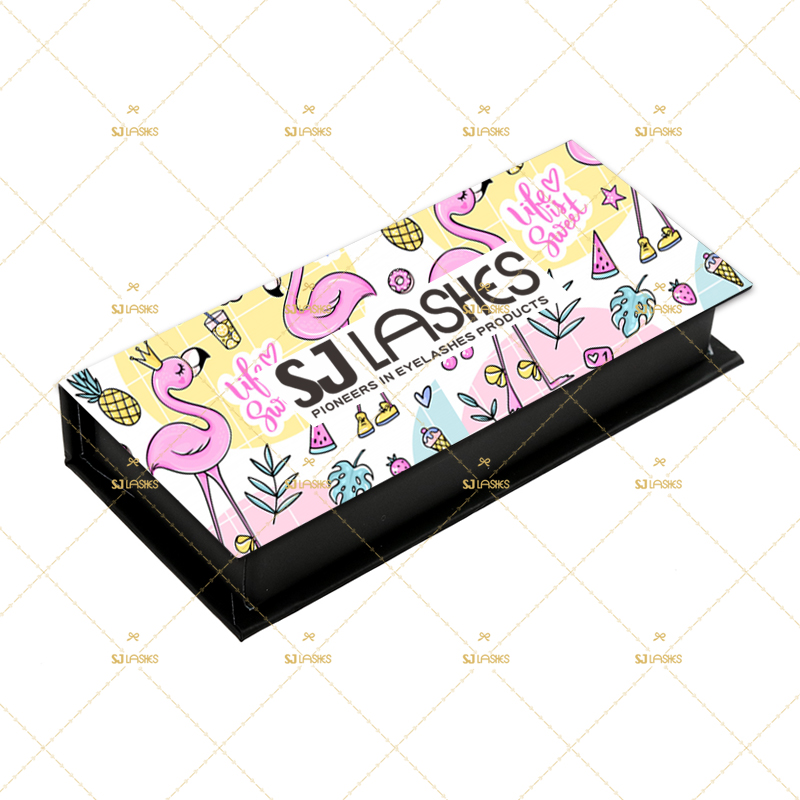 Paper Lash Box with Private Label Design Service #SSLH06