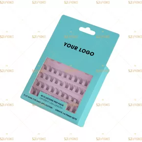 Cluster Lashes Box with Private Label Design Service #FDZT09