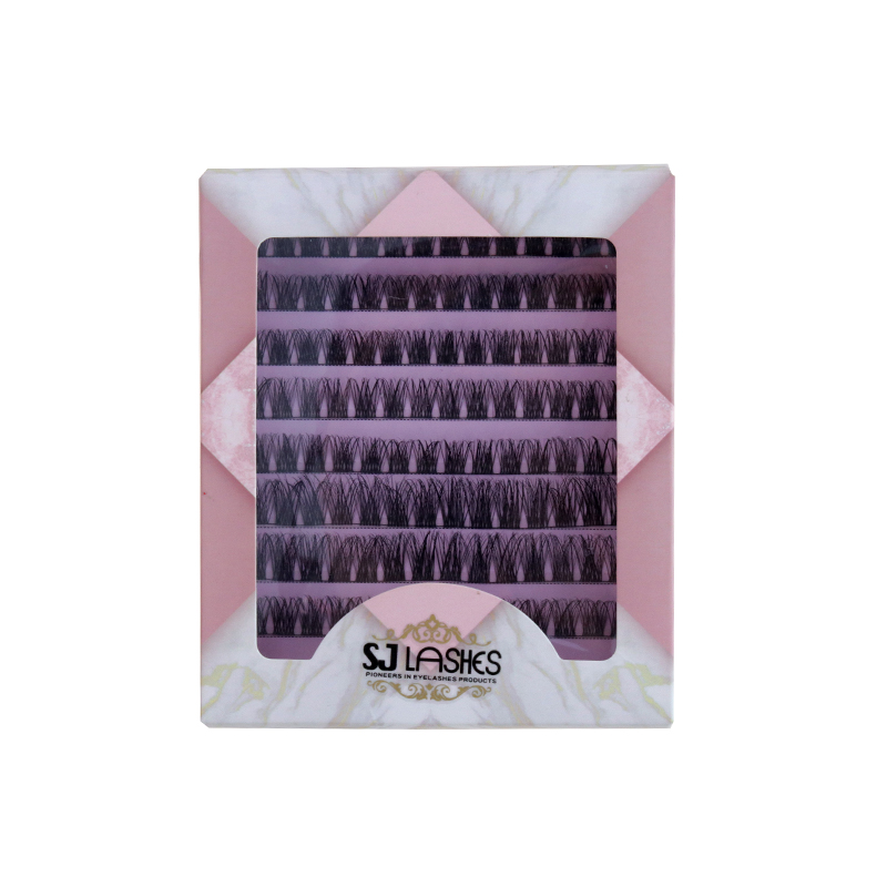 Segment Eyelashes Box with Private Label Design Service #FDZD01