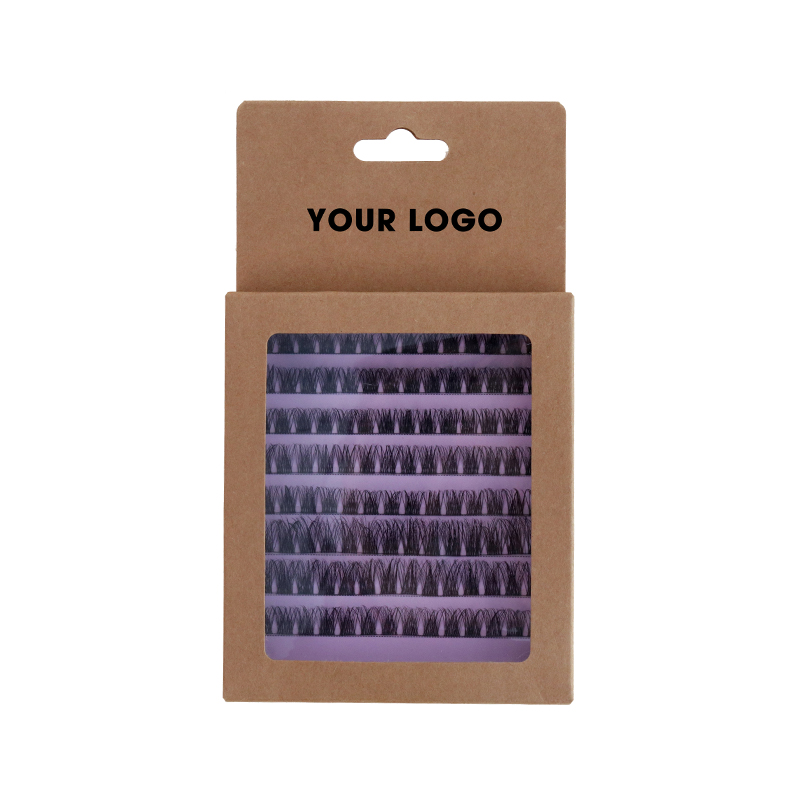 Segment Eyelashes Box with Private Label Design Service #FDZD02
