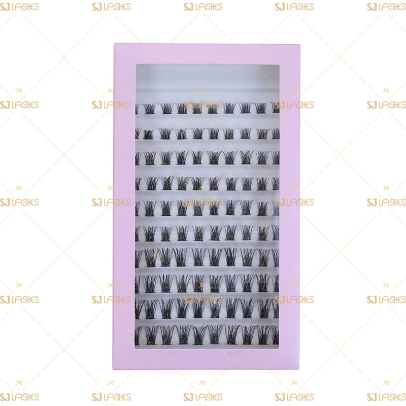 Segment Eyelashes Box with Private Label Design Service #FDZD03