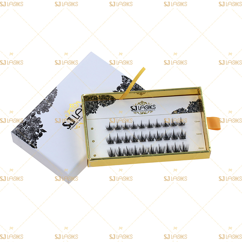 Pre-Cut Lashes Box with Private Label Design Service #FDZL02