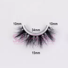 Wooly Curl Silk Strip Lashes #WS02