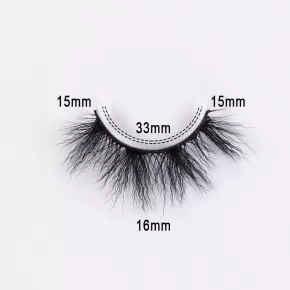 Wooly Curl Silk Strip Lashes #WS06