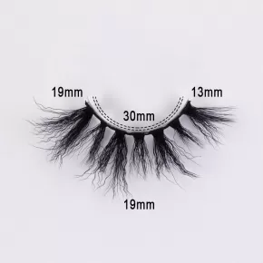 Wooly Curl Silk Strip Lashes #WS09