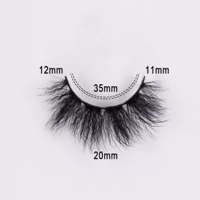 Wooly Curl Silk Strip Lashes #WS16