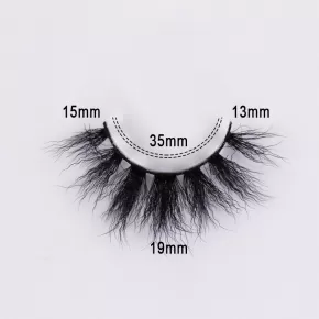 Wooly Curl Silk Strip Lashes #WS18