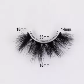 Wooly Curl Silk Strip Lashes #WS21