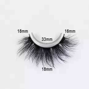 Wooly Curl Silk Strip Lashes #WS24