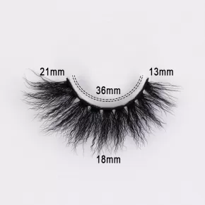 Wooly Curl Silk Strip Lashes #WS30
