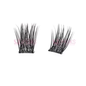 Clear Glue Press-On Lashes #TGS06